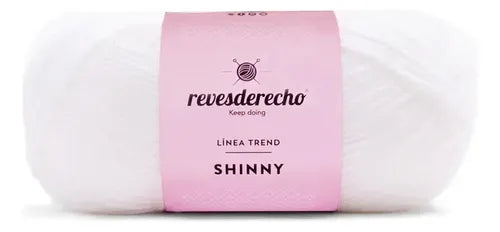 Lana Shinny 100grs Revesderecho Con 5% De Lurex
