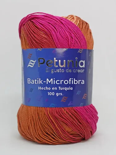 Hilo Batik-microfibra 100grs Petunia