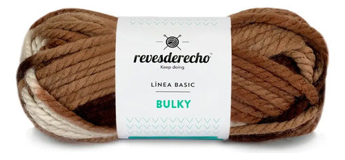 Lana Bulky Mix 100grs Revesderecho
