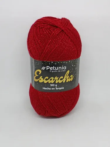 Lana Escarcha 100grs Petunia