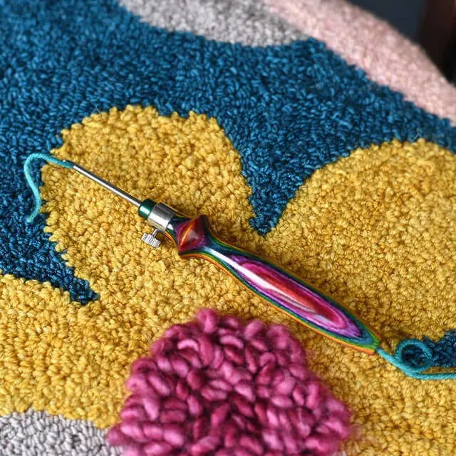 Set Punch Needle The Vibrant Aguja Mágica Knit Pro
