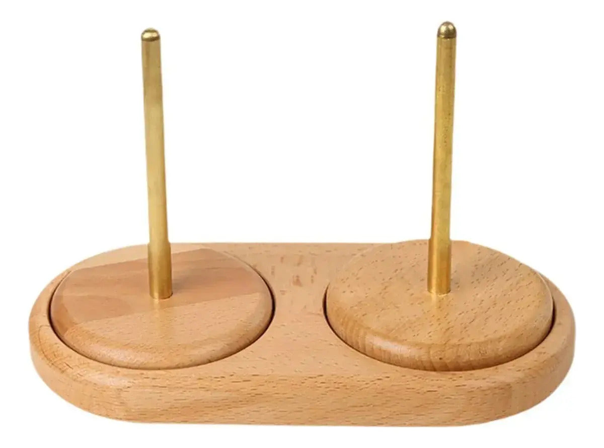 Soporte Giratorio Doble Para Ovillos De Lanas, Hilos ,etc.