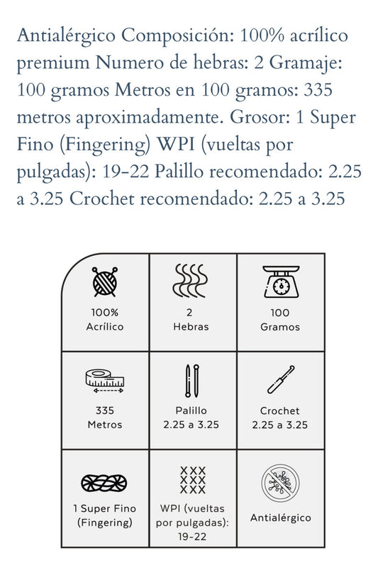 Hilo Paraiso 100grs Orquídea