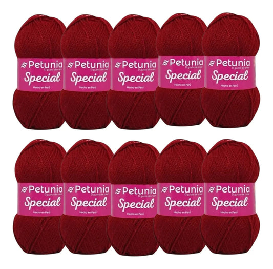 Lana Special Petunia 100%acrilico 1kg Por Mayor.