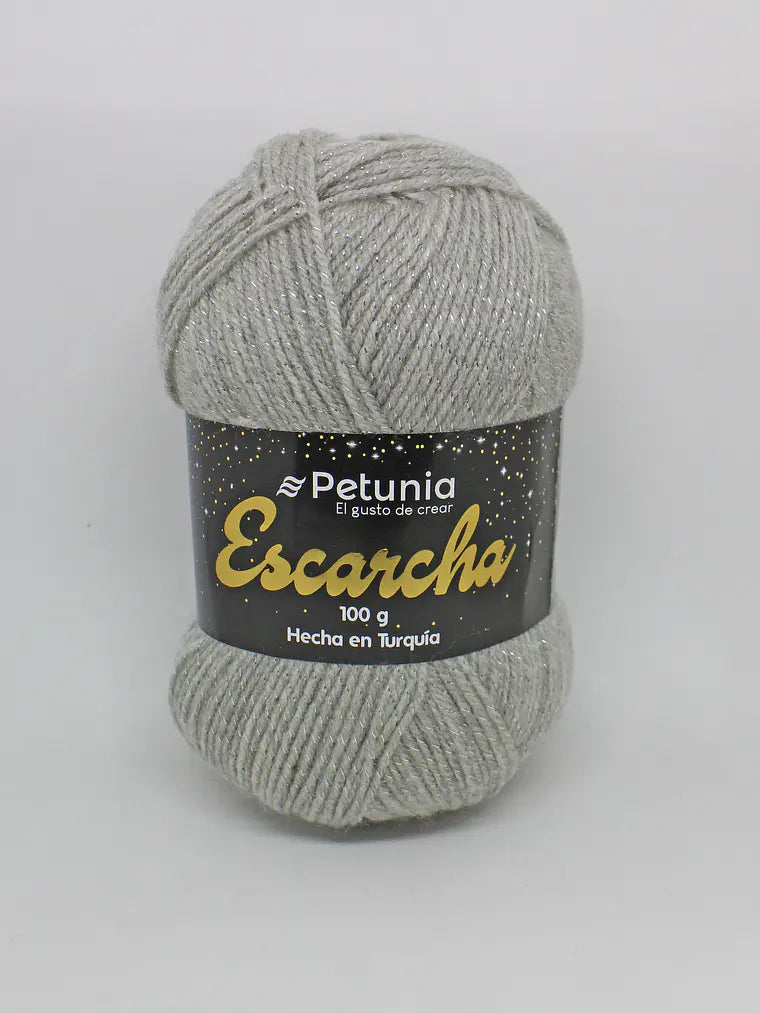 Lana Escarcha 100grs Petunia
