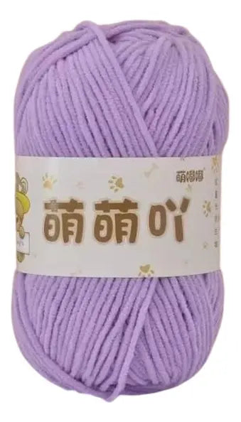 Lana Mini Velvet 50grs Ultra Delgada 3mm.