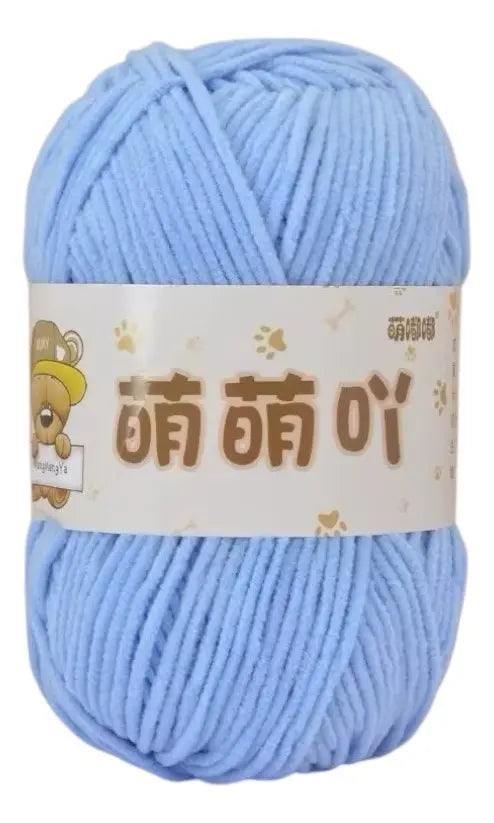 Lana Mini Velvet 50grs Ultra Delgada 3mm.