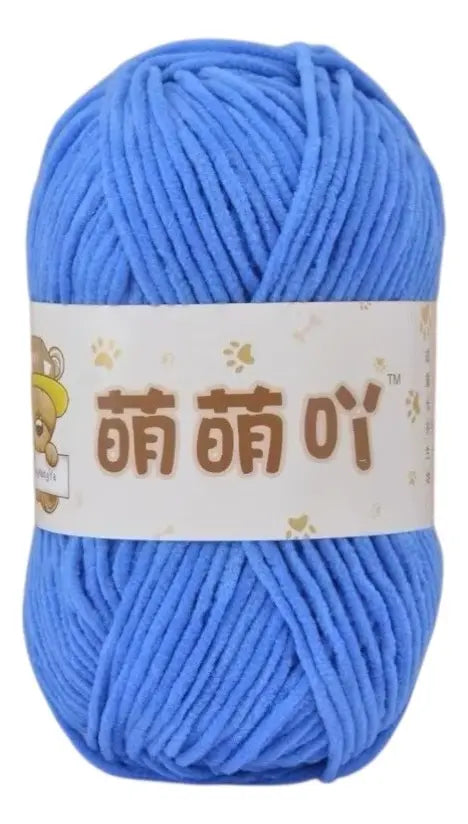 Lana Mini Velvet 50grs Ultra Delgada 3mm.