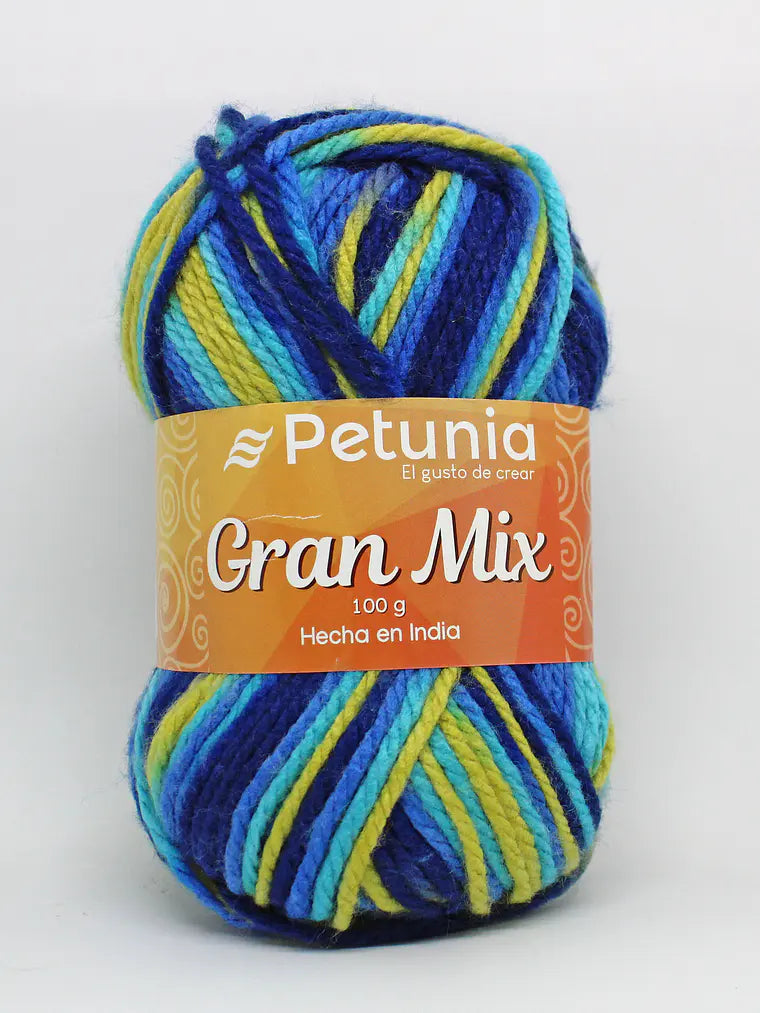 Lana Gran Mix 100grs Petunia