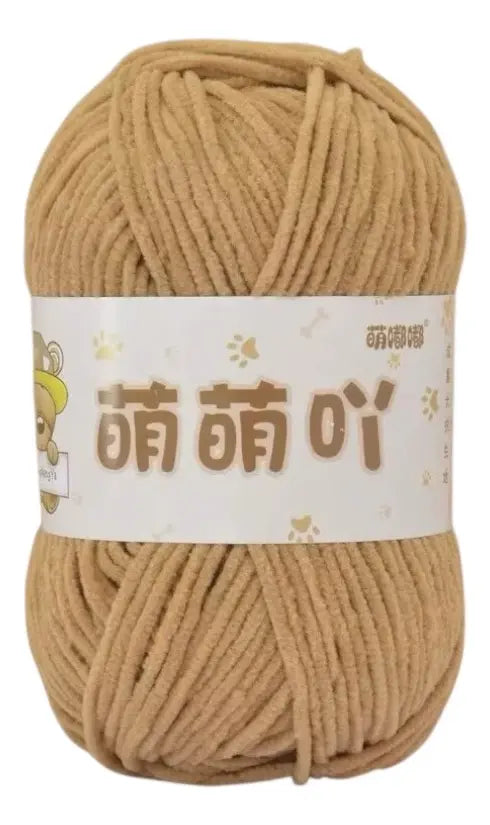 Lana Mini Velvet 50grs Ultra Delgada 3mm.