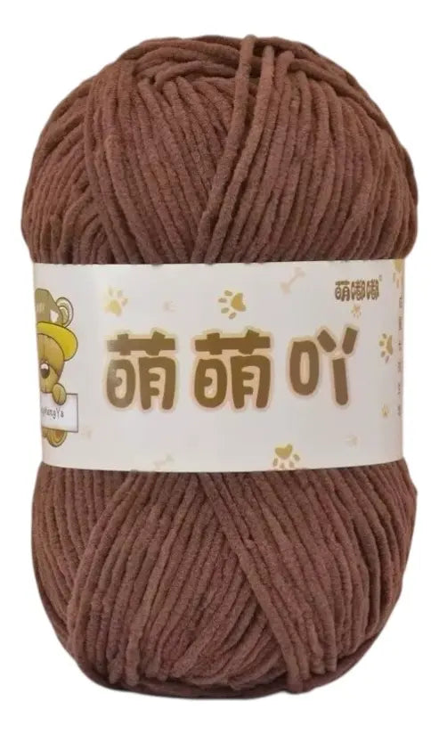Lana Mini Velvet 50grs Ultra Delgada 3mm.