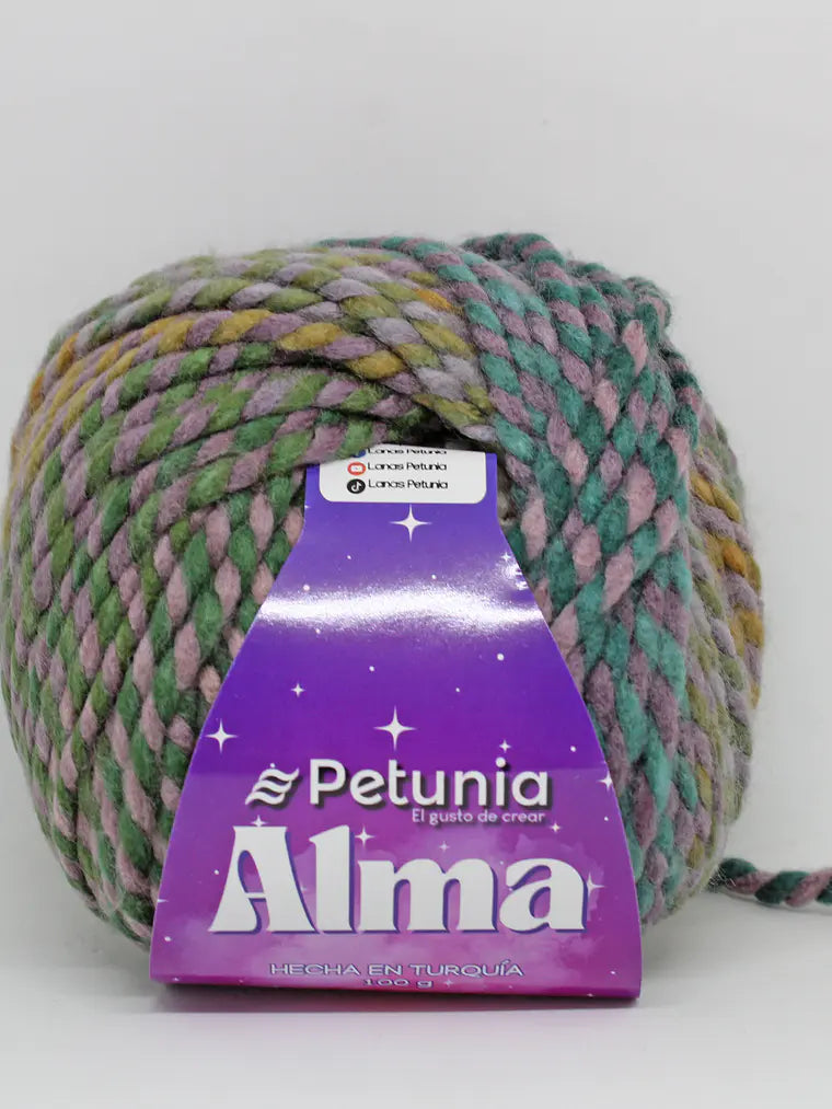 Lana Alma 100grs Petunia