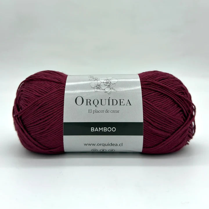 Hilado Bamboo 100grs Orquídea