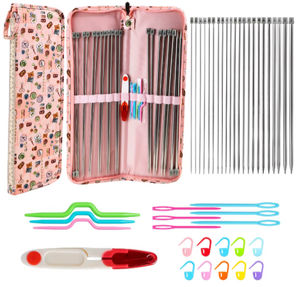 Set De Palillos 11 Medidas Con Accesorios Más Estuche