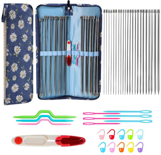 Set De Palillos 11 Medidas Con Accesorios Más Estuche