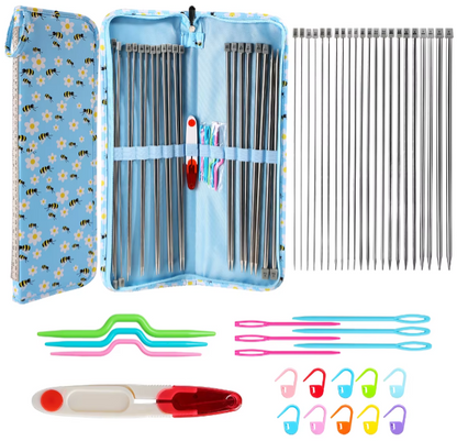 Set De Palillos 11 Medidas Con Accesorios Más Estuche