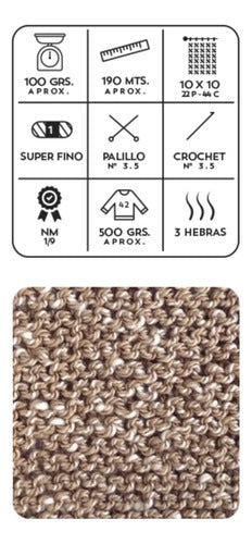 Hilo Spring Revesderecho 100grs