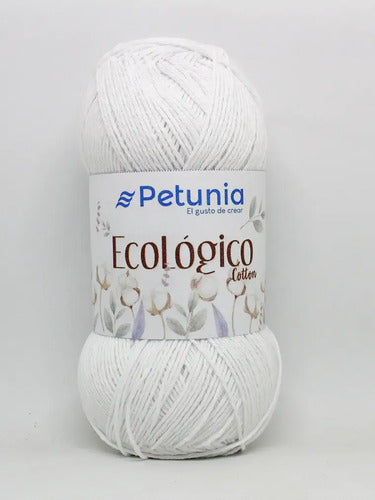 Algodón Ecológico Petunia 100 Grs