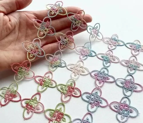 Naveta Para Frivolite Tatting Tejido De Encaje