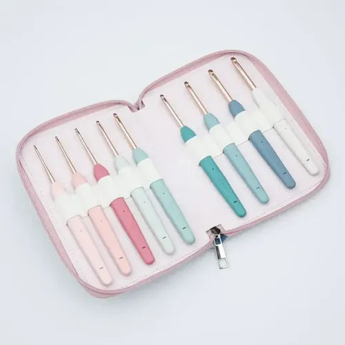 Set De Crochet Vybe Deluxe Ergonómico 2 A 6 Mm Knitpro Set Vybes Deluxe