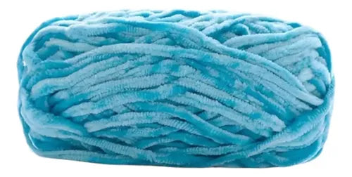 Lana Chenille Acrílico 100grs Exclusivos Colores