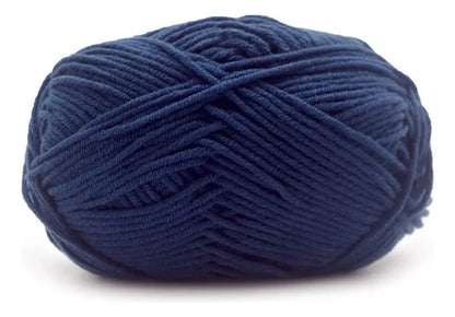 Lana Milk Cotton 50grs (4 Hebras Dobles 2mm) 90mts Aprox.
