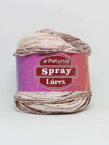 Lana Spray Lurex 100 Grs Petunia
