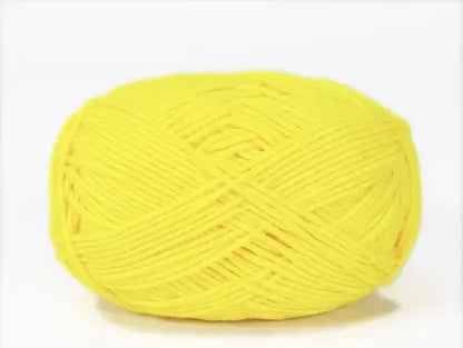 Lana Milk Cotton 50grs (4 Hebras Dobles 2mm) 90mts Aprox.