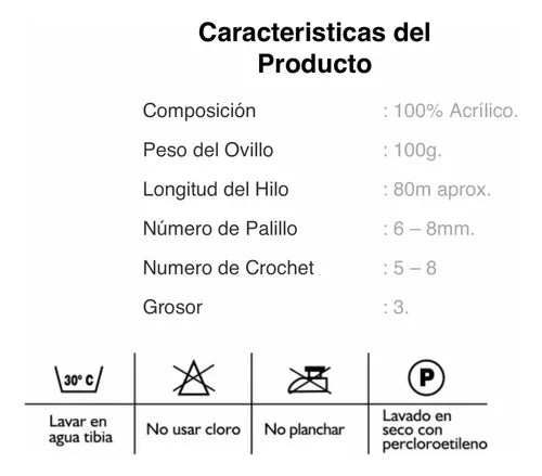 Lana Terra Ukryl 100g Ovillo