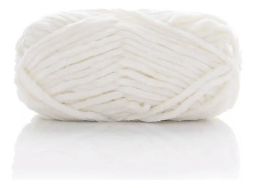 Lana Chenille Acrílico 100grs Exclusivos Colores