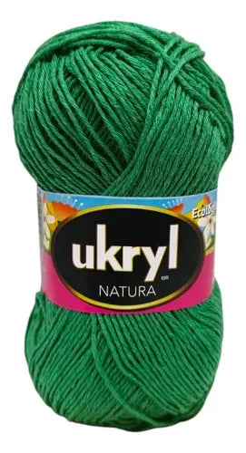 Hilo Natura 80% Algodón 100grs Ukryl Ovillo