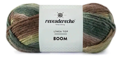 Lana Boom Mix 100grs A Revesderecho 15% Lana