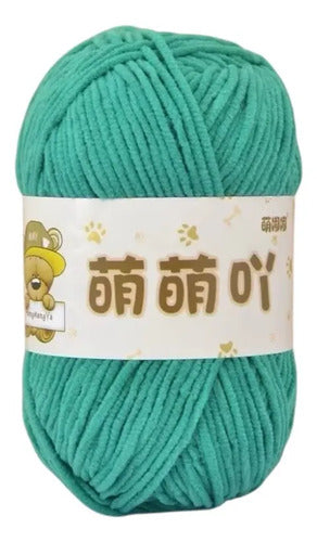 Lana Mini Velvet 50grs Ultra Delgada 3mm.