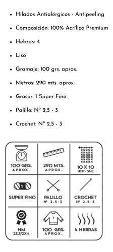 Lana Supersoft 100grs Revesderecho