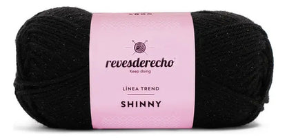 Lana Shinny 100grs Revesderecho Con 5% De Lurex