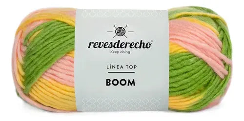 Lana Boom Mix 100grs A Revesderecho 15% Lana
