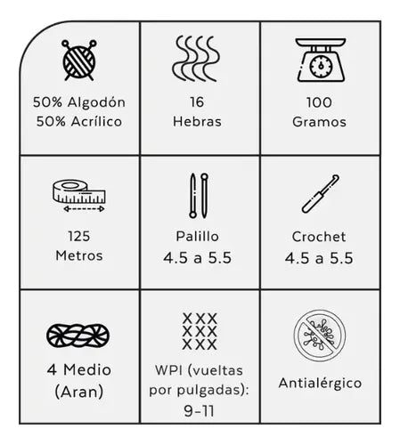 Algodón Xl Orquídea 100grs