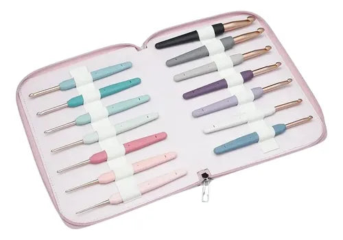 Set De Crochet Vybe Grande Ergonómico 2 A 12 Mm Knitpro Set Vybes Grande