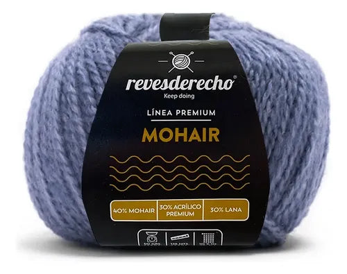 Lana Mohair 50grs Revesderecho