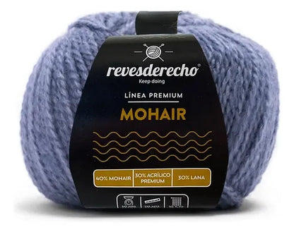Lana Mohair 50grs Revesderecho