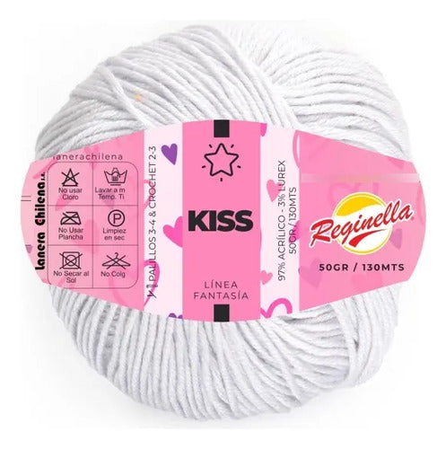 Lana Kiss 50grs Reginella Con Hermoso Brillo Lurex