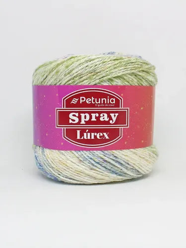 Lana Spray Lurex 100 Grs Petunia