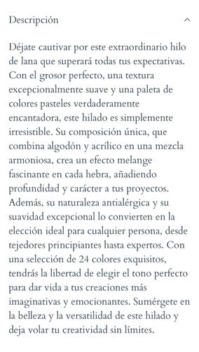 Algodón Xl Orquídea 100grs