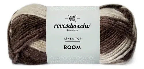 Lana Boom Mix 100grs A Revesderecho 15% Lana