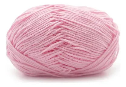 Lana Milk Cotton 50grs (4 Hebras Dobles 2mm) 90mts Aprox.