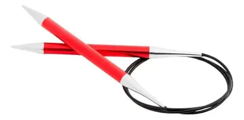 Palillos Circulares Fijos Zing 80cm Knit Pro