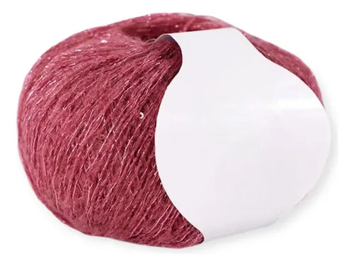 Lana Mohair 25 Grs Lurex Lentejuelas Hermosos Colores