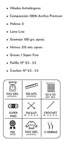 Hilo Skinny Mix Revesderecho 100grs