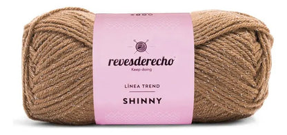 Lana Shinny 100grs Revesderecho Con 5% De Lurex