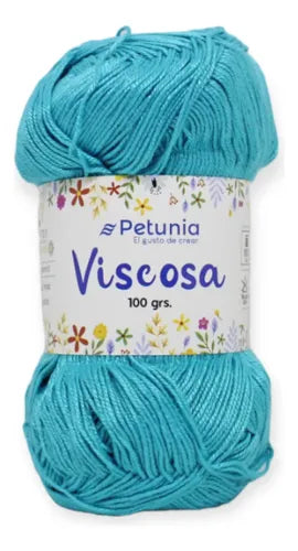 Hilo Viscosa 100grs De Petunia